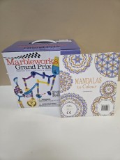 Discovery toys Marbleworks, Coloring book and $150 Gift certificate Donated by Discovery Toys