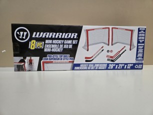 Warrior Mini Hockey Game Set Donated By Santa
