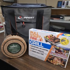 Cooler and Grill Donated by Canadian Camper