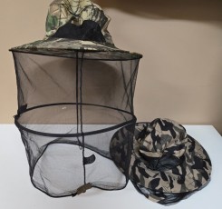 Mosquito net hats Donated by Santa