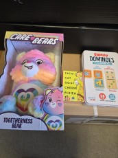Care Bear and Games Donated by the Chamber