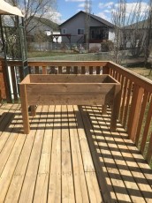 60 x 30 x 2 planter boxes Donated by Rick Napora