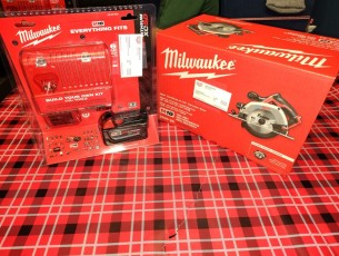 Milwaukee Skill Saw and Charger Donated by Co-op
