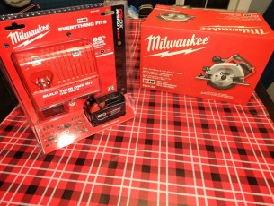 Milwaukee Skill Saw and Charger Donated by AM Earthworks