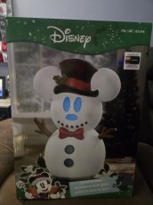 Mickey Ornament Snowman Donated by Jessica Brokop