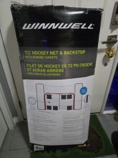 Winnwell Hockey net & Backstop Donated by Jim Clark