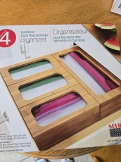 Storage box organizer Donated by Santa